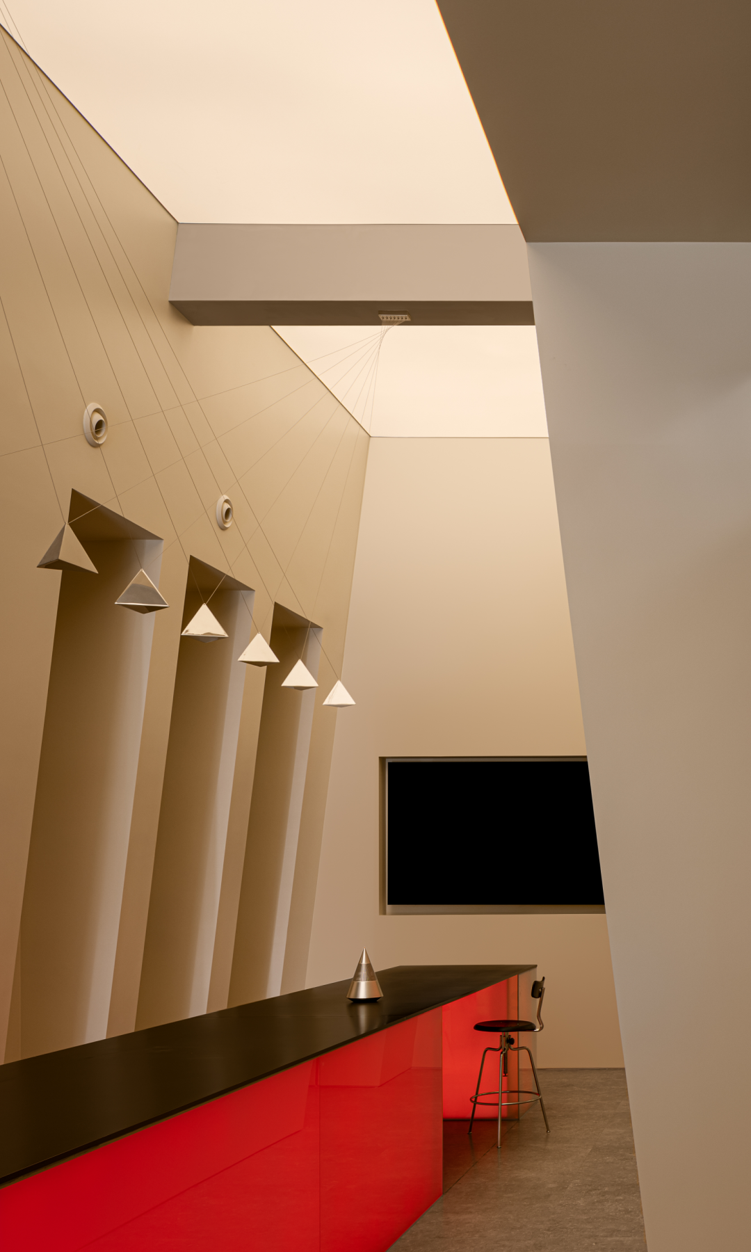 光之峡谷本杰明摩尔涂料展厅丨中国惠州丨质感建筑设计-58