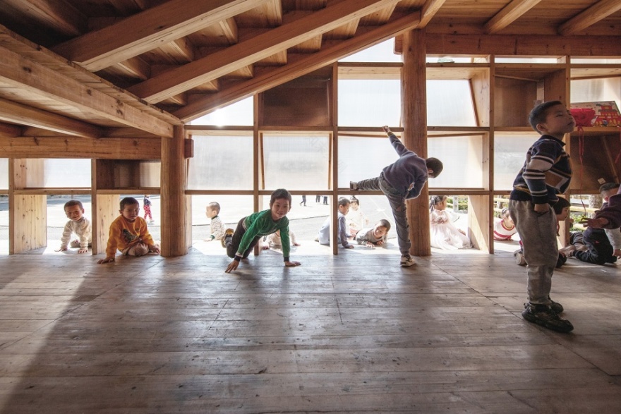 坪坦书屋 | 侗族木构建筑的现代诠释-29