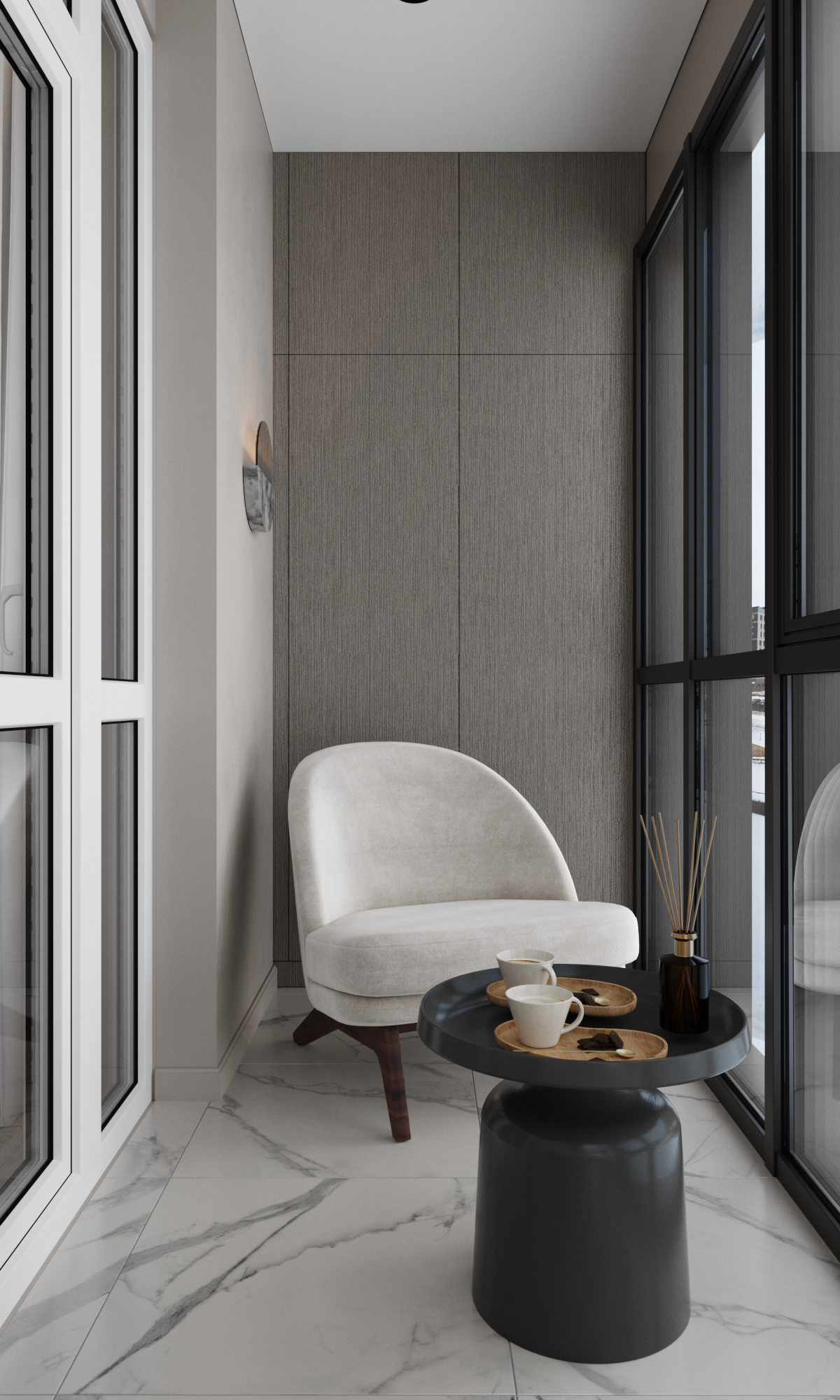 Проект трехкомнатной квартиры в ЖК "Левада", г. Минск-12