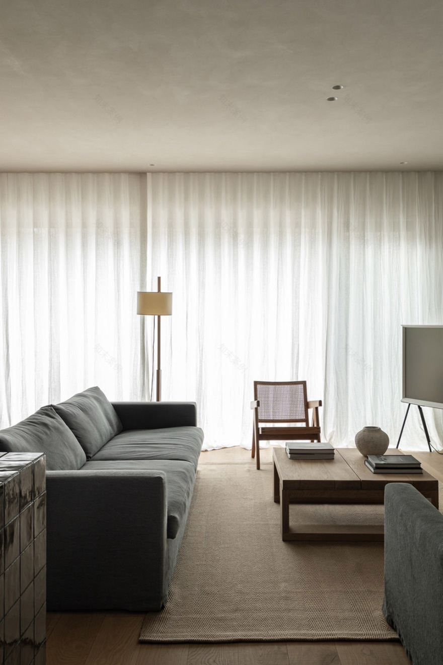 关于自然材料与时间的住宅丨中国丨NOTHING DESIGN-8