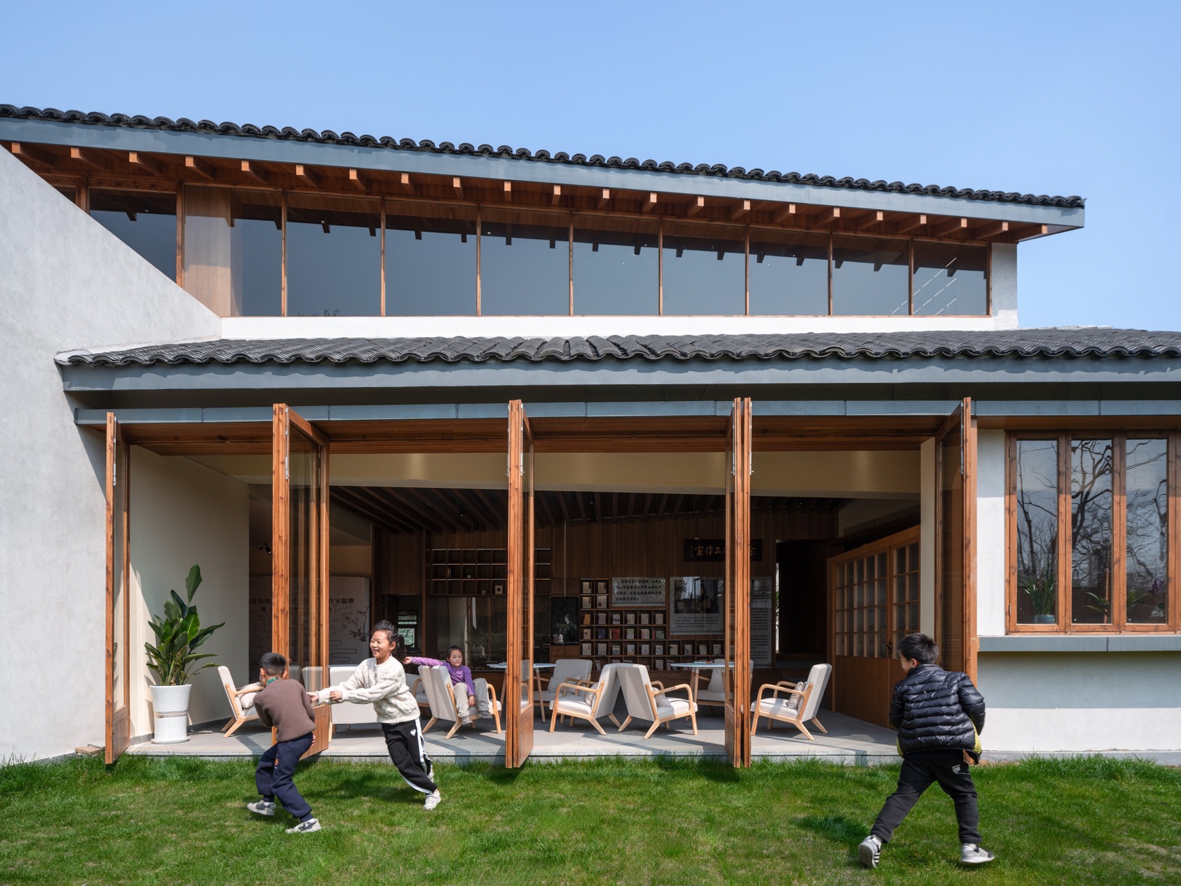 龙南村伯鸿书屋，浙江桐乡 / 森上建筑-25