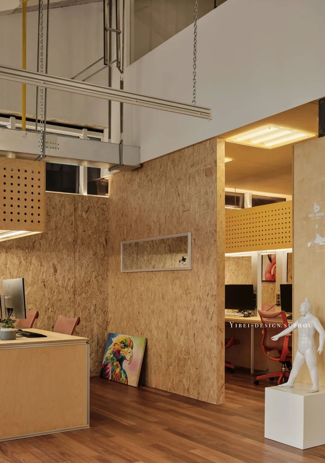 包豪斯下的办公室造梦丨YIBEI DESIGN SUZHOU-12