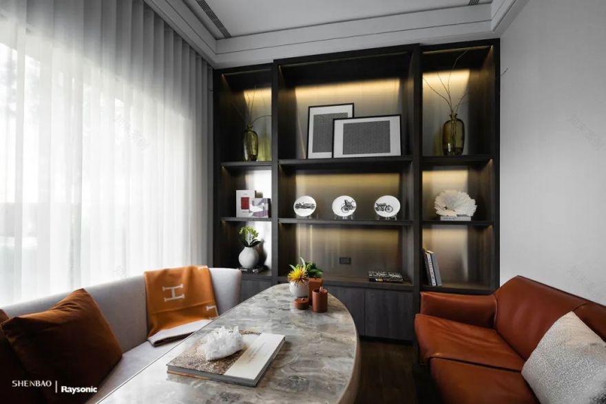 新古典豪邸梦,精工板材设计展现无遗-31