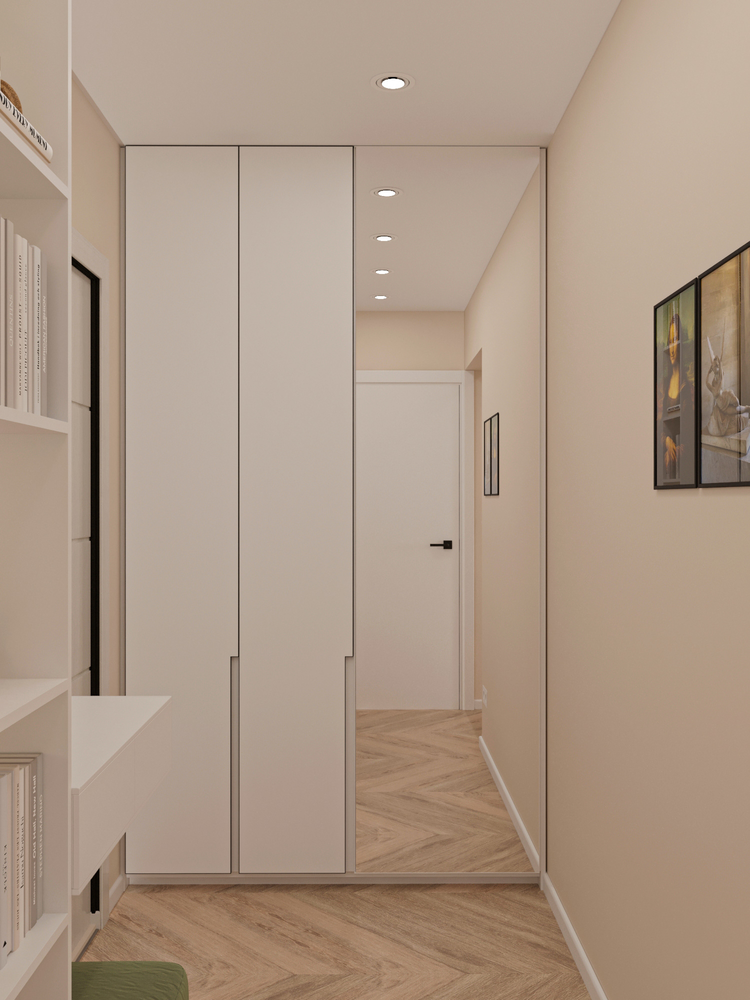 42 平米一居室设计丨白俄罗斯明斯克-6