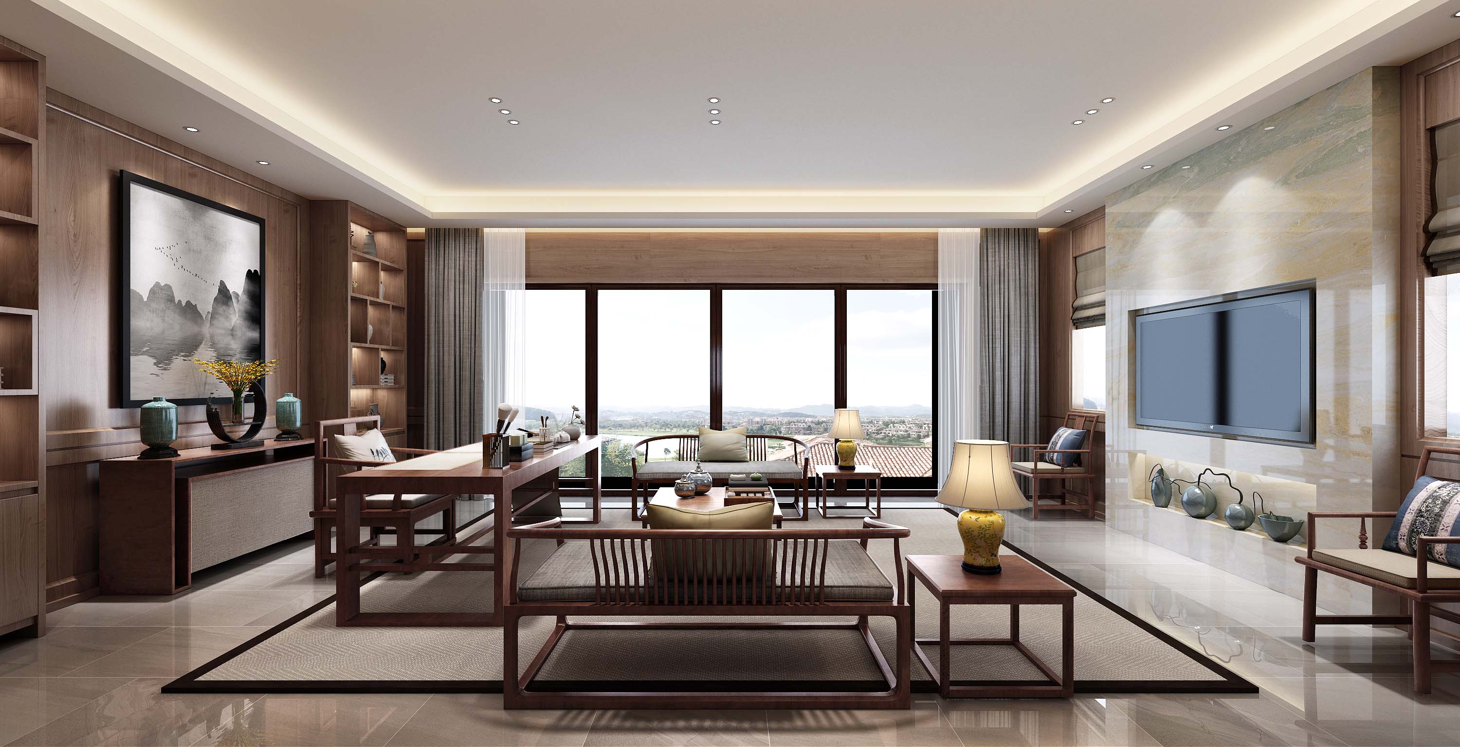 温婉优雅的中式美 | 荷花淡雅之意-2