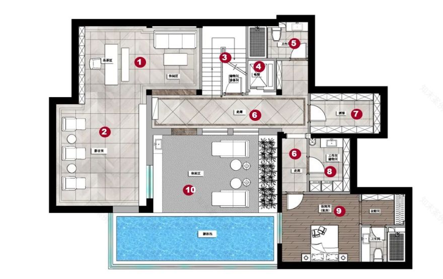 海上湾华庭紫园 | 法式轻奢独栋别墅的雅致时光-75