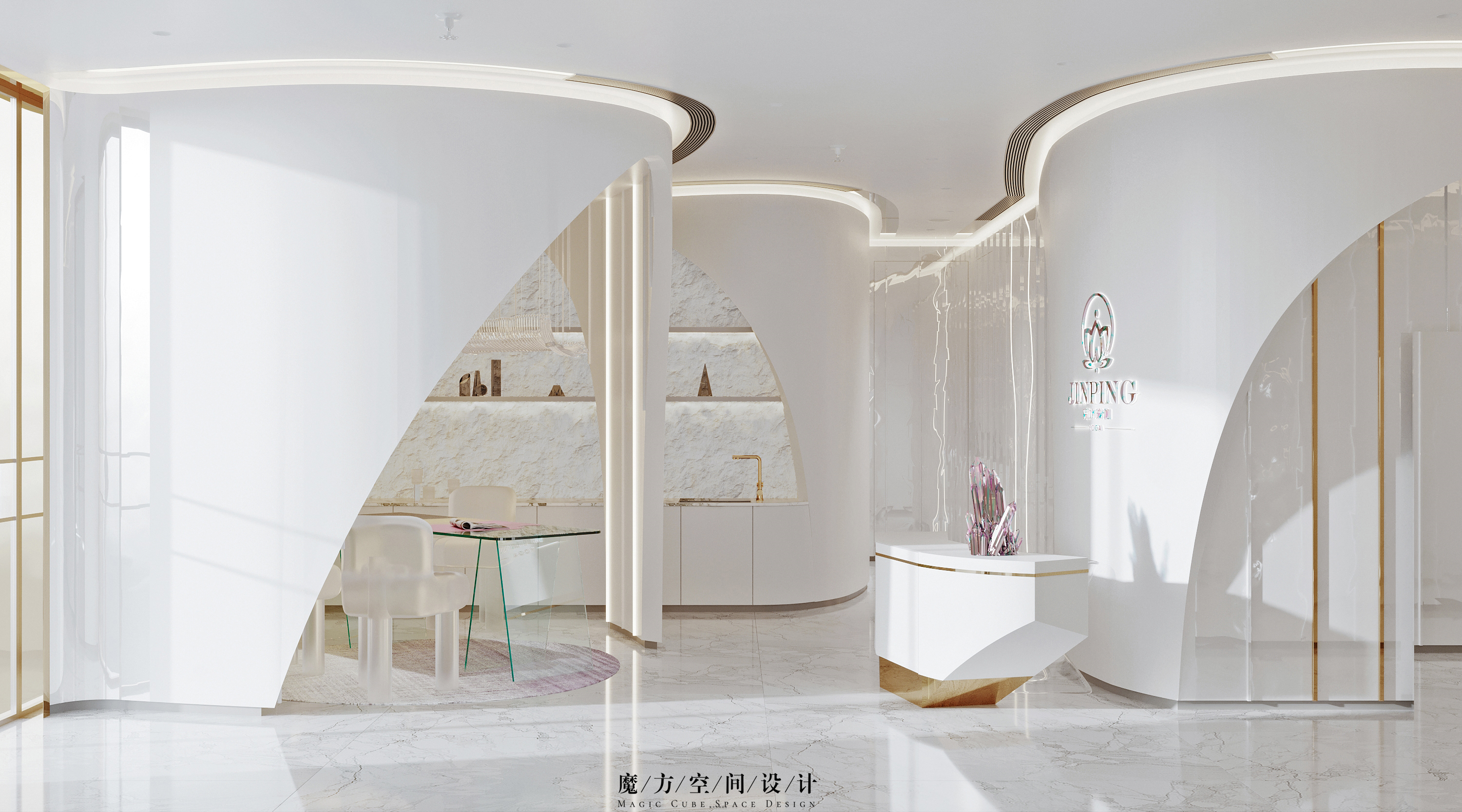 商业空间•瑜伽会所丨中国北京丨魔方空间设计-11