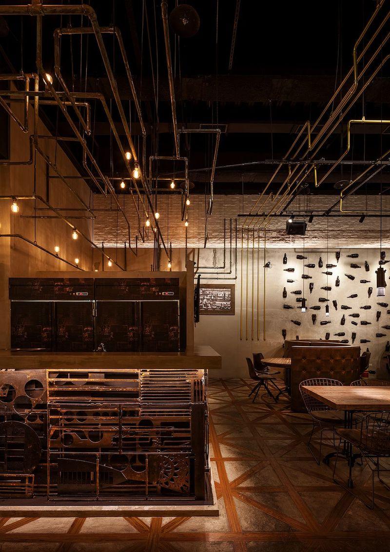 中壢店金色三麥，狂野立體空間的設計魅力-18