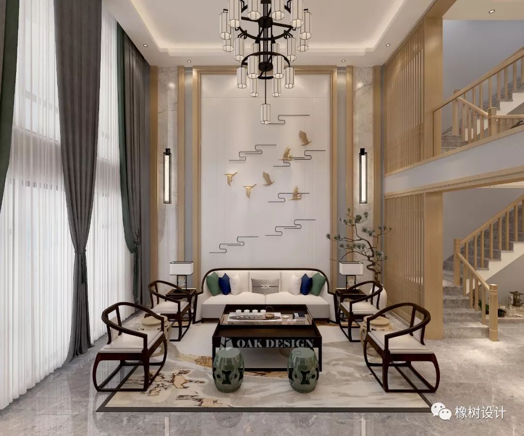 新中式风格的家，融合传统与现代的东方美学-16