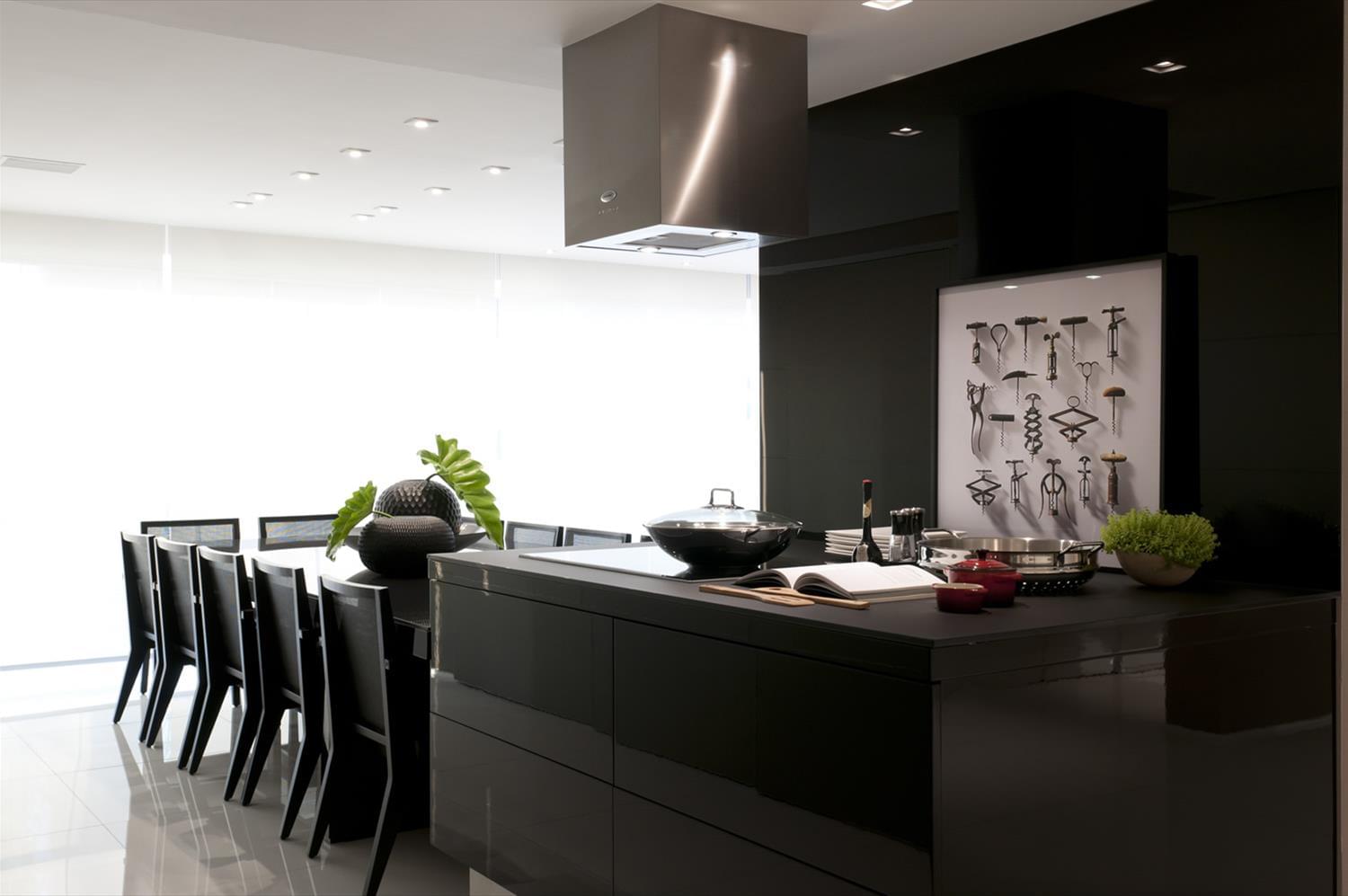 巴西 SP 地区 320 平米公寓设计,融入自动化技术与空间整合-12