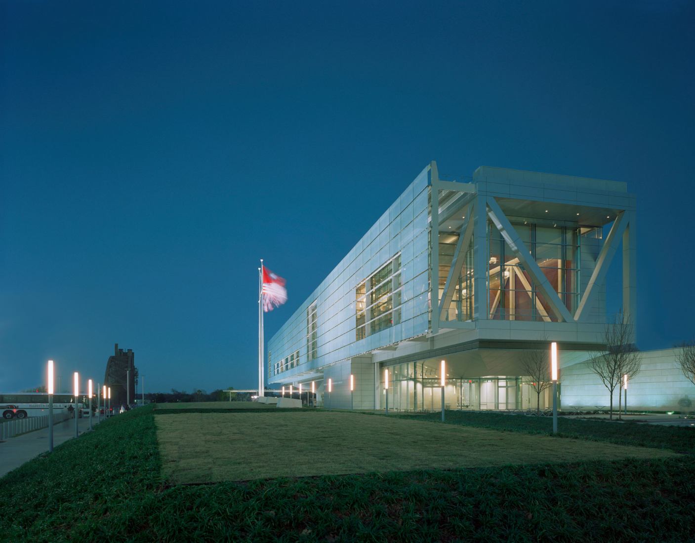 克林顿总统中心新扩建项目丨美国小石城丨Studio Gang（与Polk Stanley Wilcox合作）-31