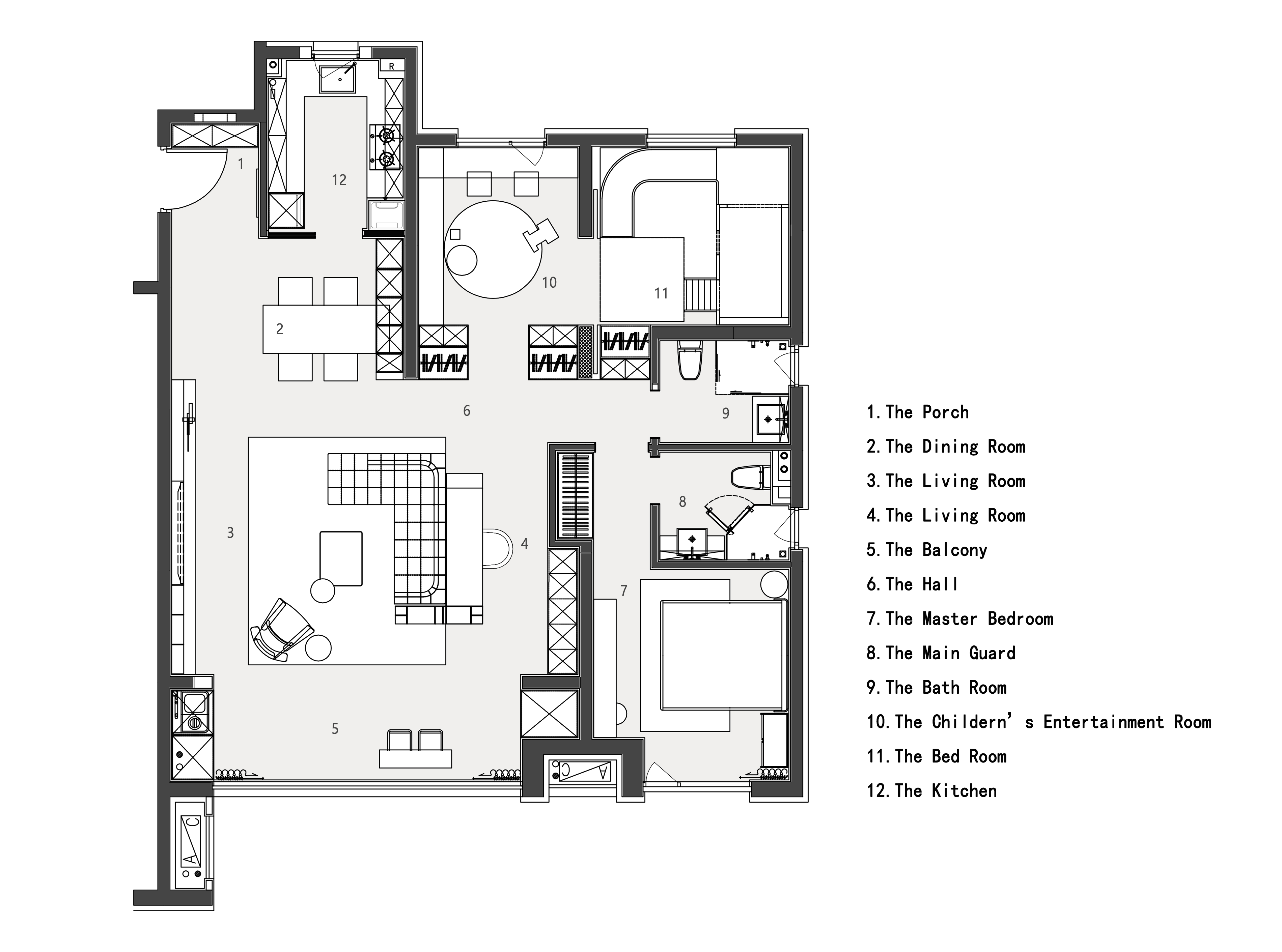 银川融创城 4#高层 136 样板间丨中国银川丨矩阵纵横设计股份有限公司,北京喻远旨丰产品设计有限公司-34