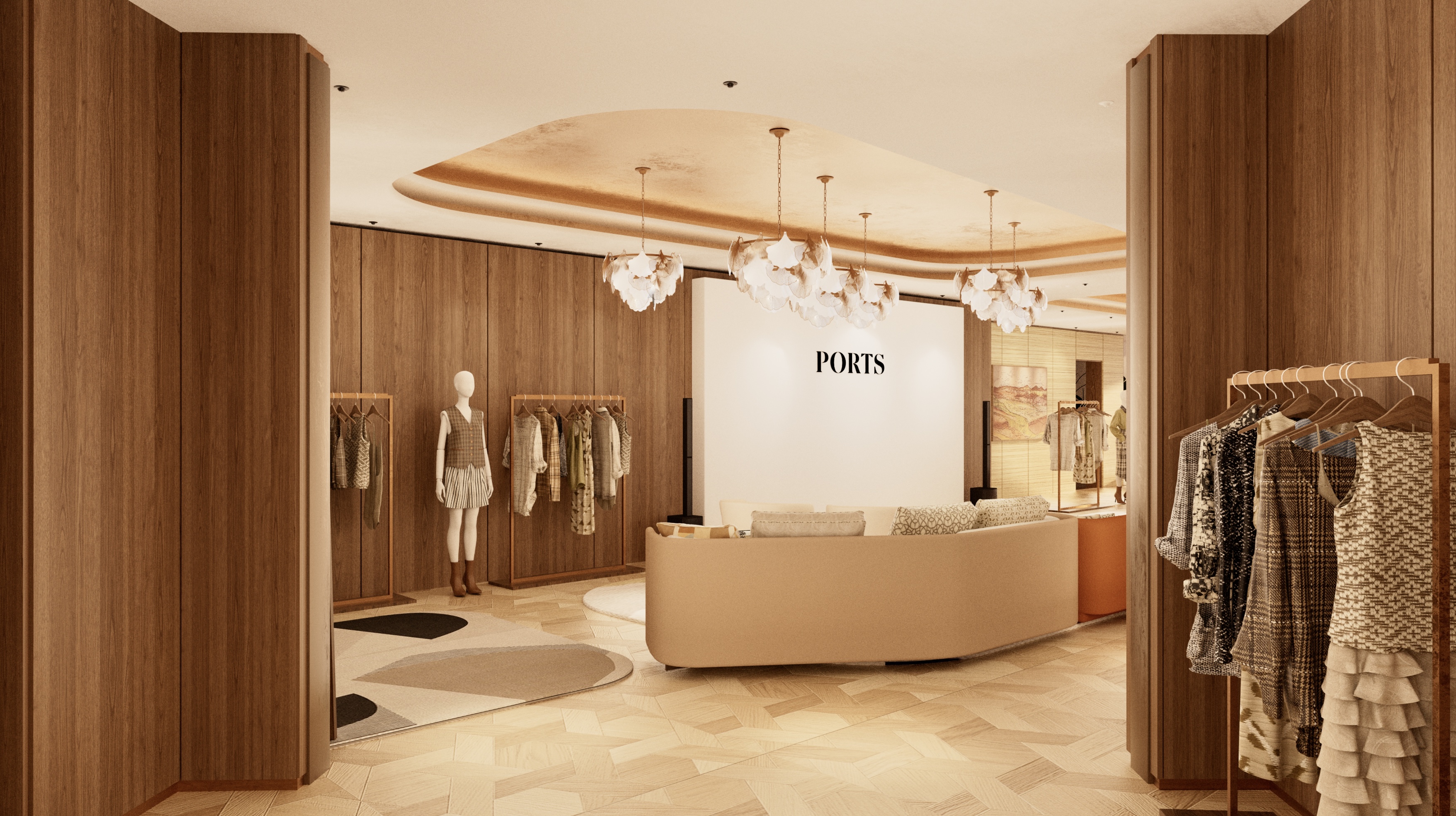 宝姿PORTS VIP预览 活动空间设计-0