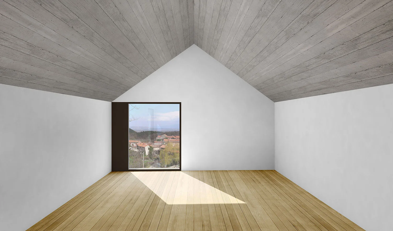 买四套房子，只需付一套的钱（从4 for 1常见促销表达逻辑推测，这里可能是房产促销话术，直译为四套房子只需付一套的钱 ） 丨斯洛文尼亚丨dekleva gregorič architects-6