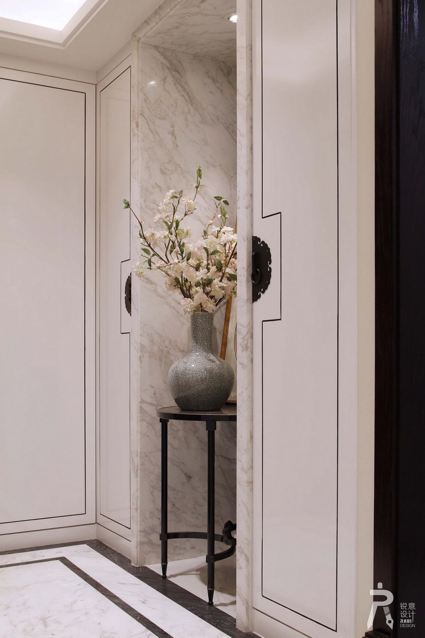 西安锐意设计-- 现代中式紫薇•永和坊 230㎡大宅-17