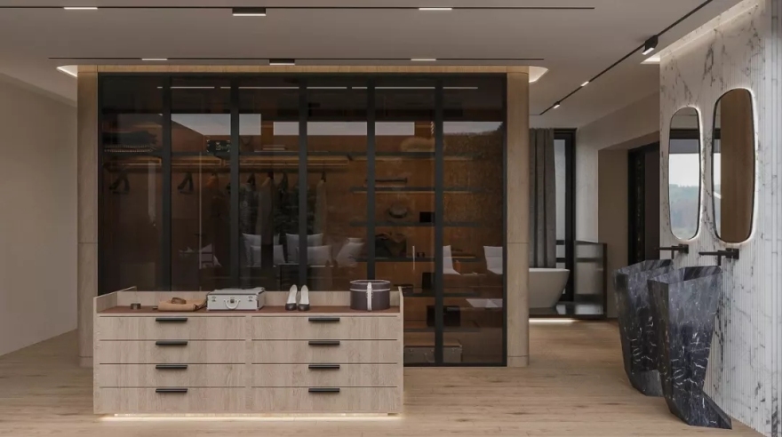 格鲁吉亚 230㎡禅意复式,开放式布局打造宁静空间-52