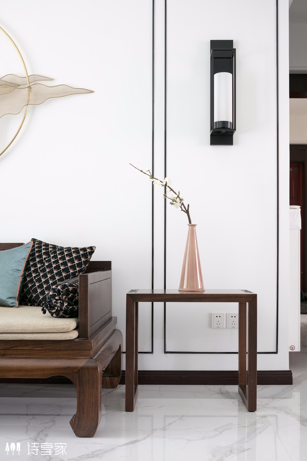 云归——160㎡新中式古典住宅  诗享家设计-11