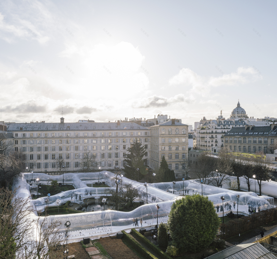 法国巴黎透明管道艺术装置丨Dosis-37