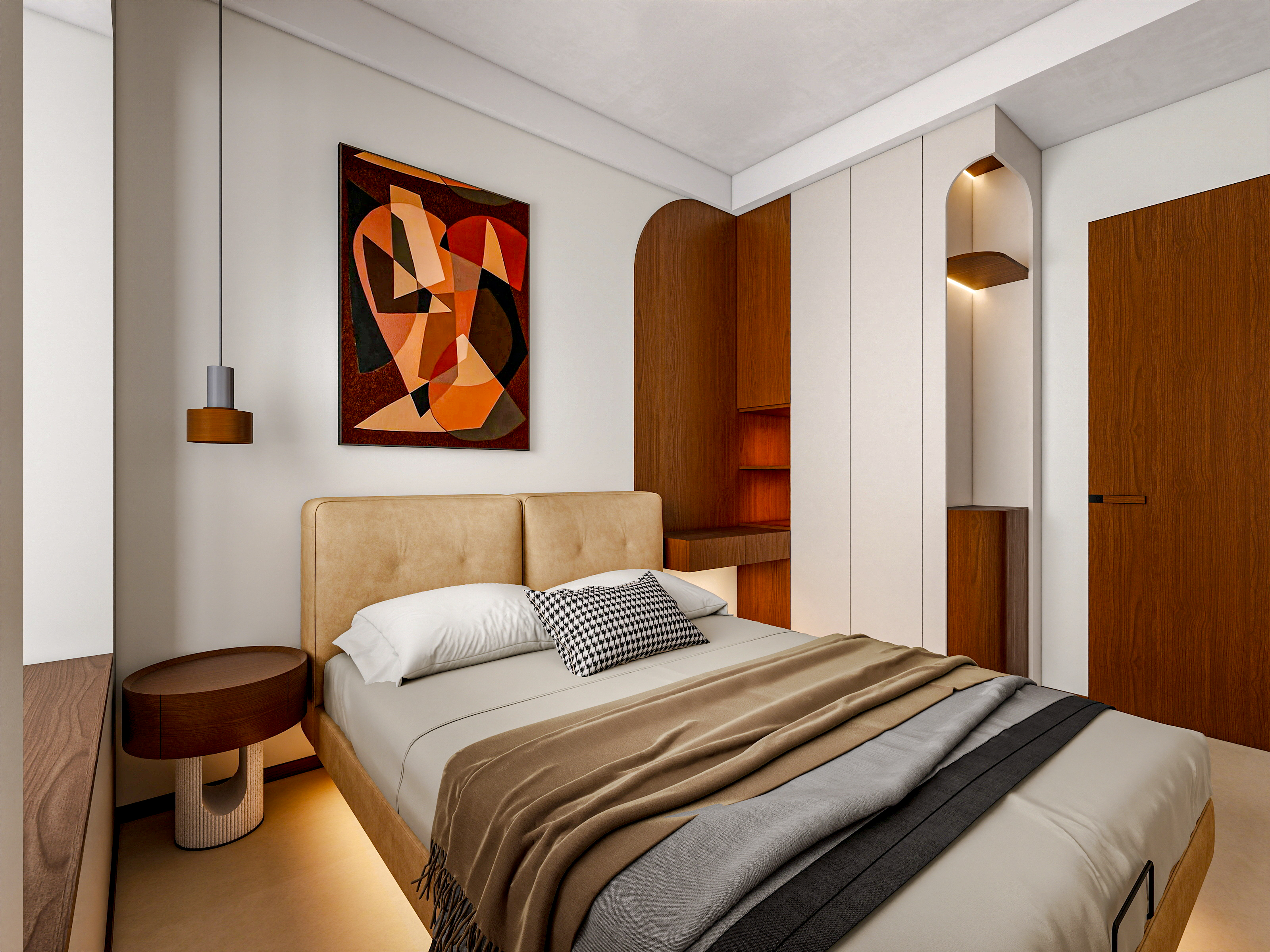 四川成都中海锦江城花涧（109平方中古风三居室）-32