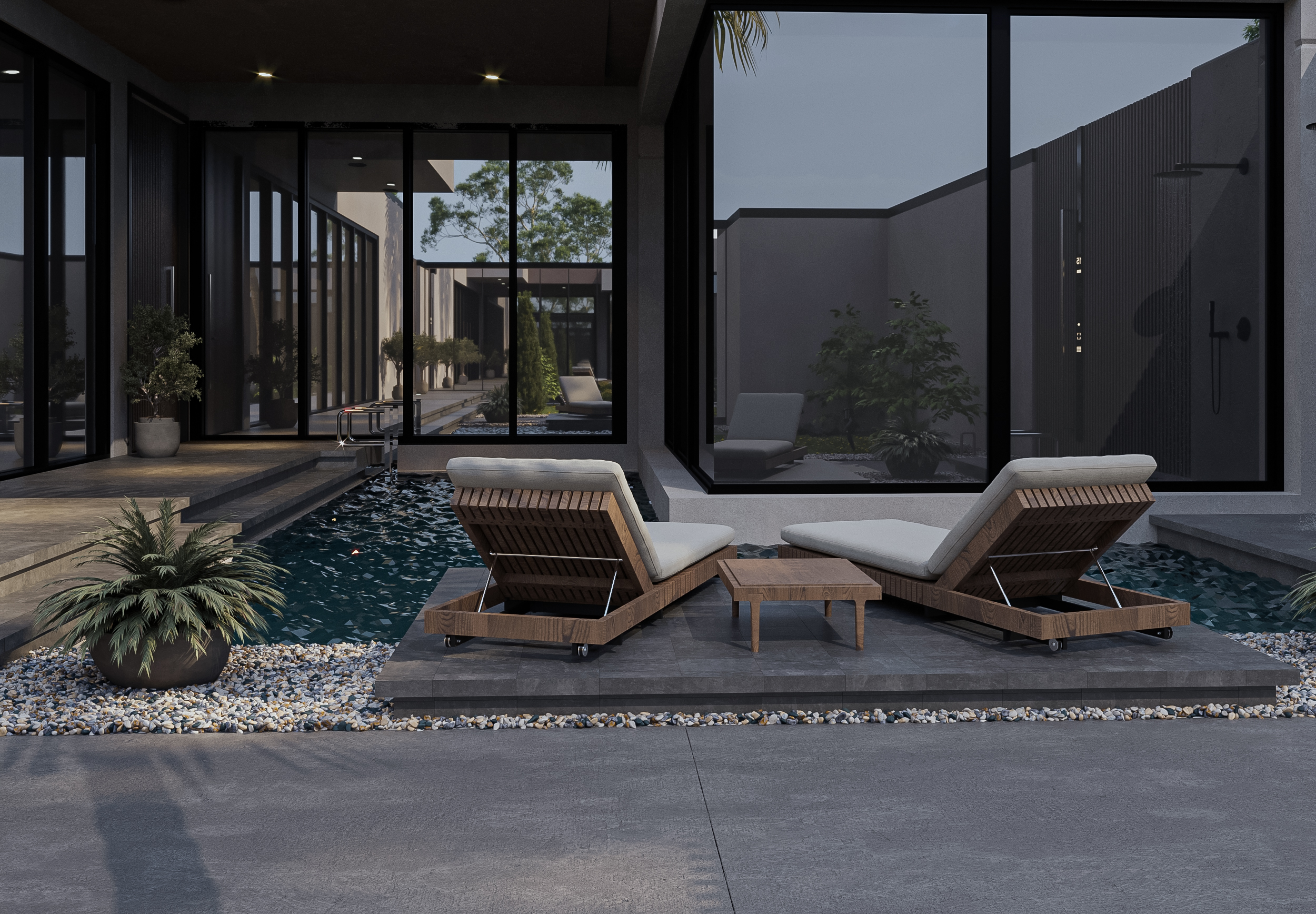 外部私人别墅和木屋丨Moataz Abd El Hamed-22