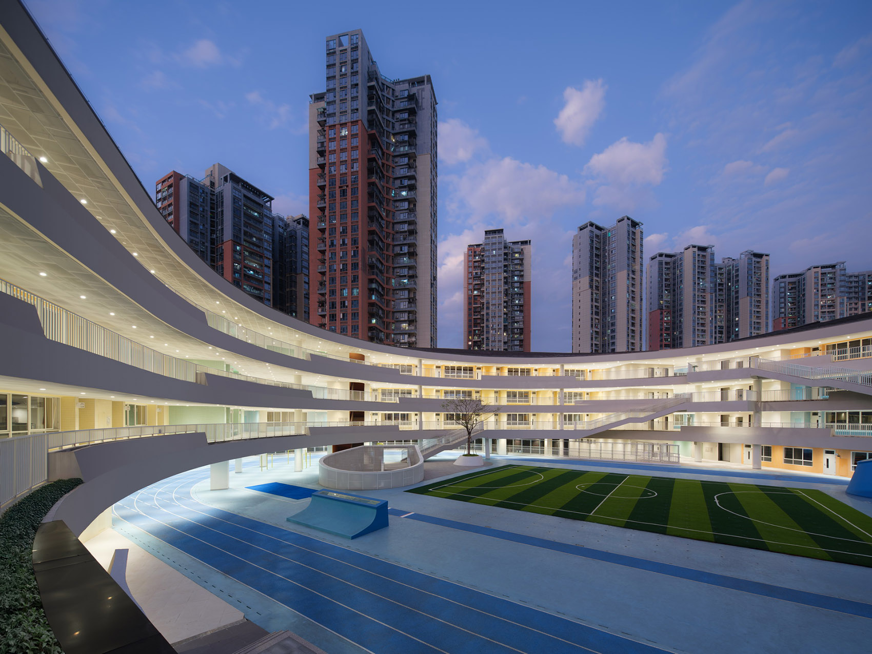 龙岗双子星学校（围龙书院,围屋学社）丨中国深圳丨URBANUS都市实践-76