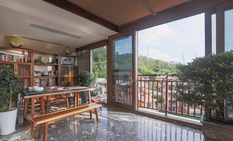 浩天_小萌牛 180 平中式居所 | 古韵简约,生活情趣满溢-17