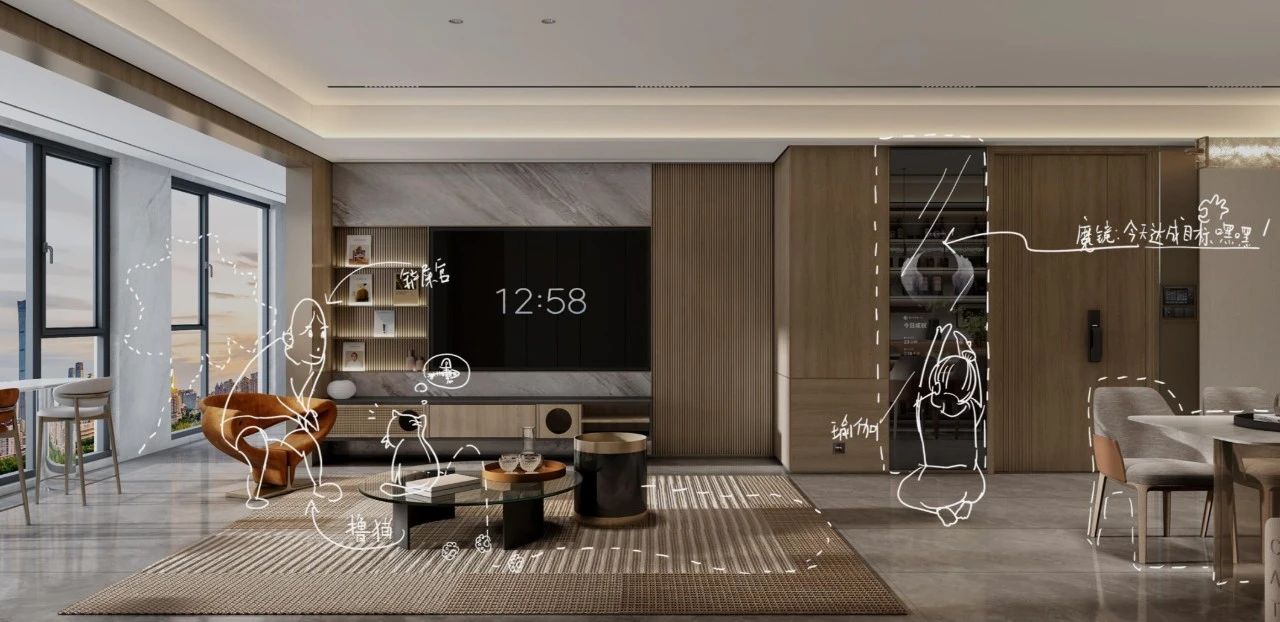 中交湖海大观智慧样板房丨中国金华丨深圳市派尚环境艺术设计有限公司-11