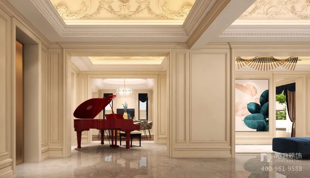 尚层装饰 | 法式浪漫嵌入生活,简约色调打造精致品味-15