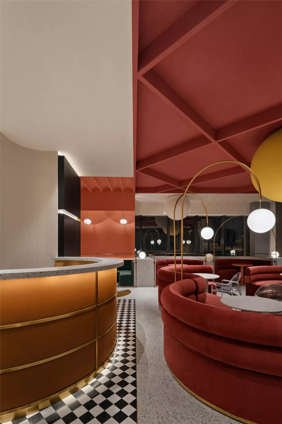 梦幻法式甜品屋 | 色彩与圆形的完美交响-31