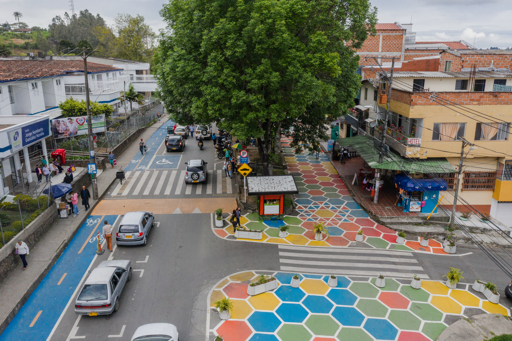 Intervención Calle Consciente, un jardín de colores(2019)(Arquiurbano Taller)设计-37