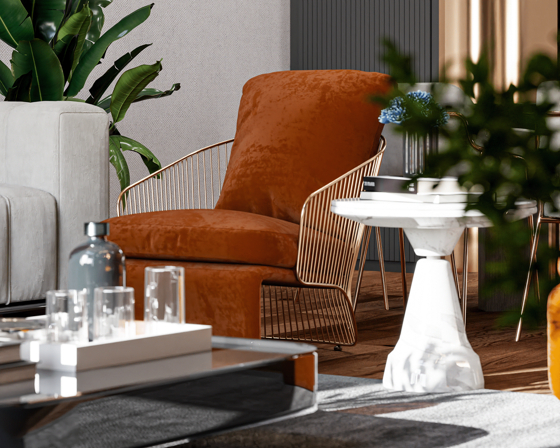 B. A. Villa Livingroom Design-3