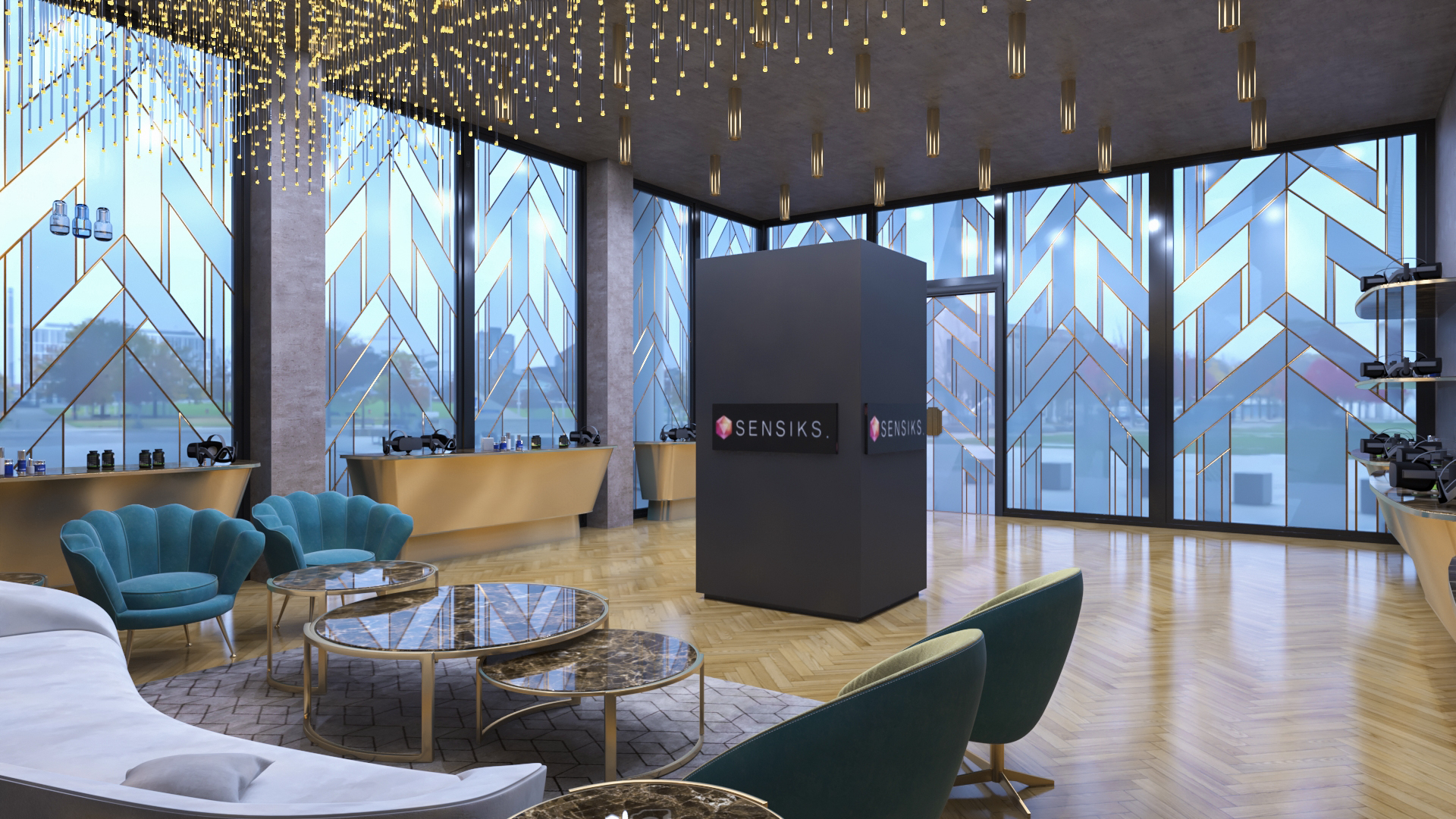 VR Store and Experience Center Interior Design-7