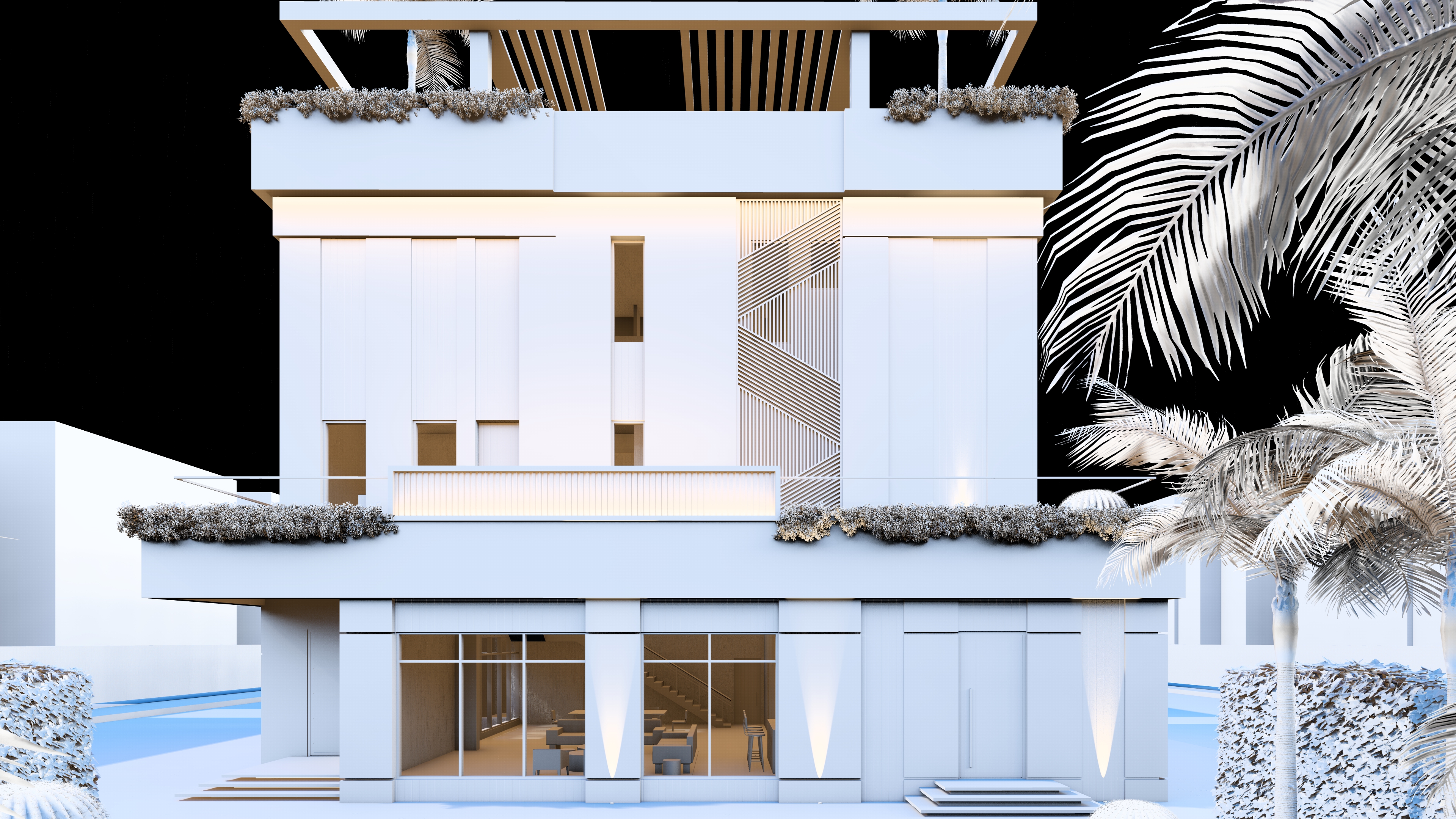 科威特现代当代别墅-36