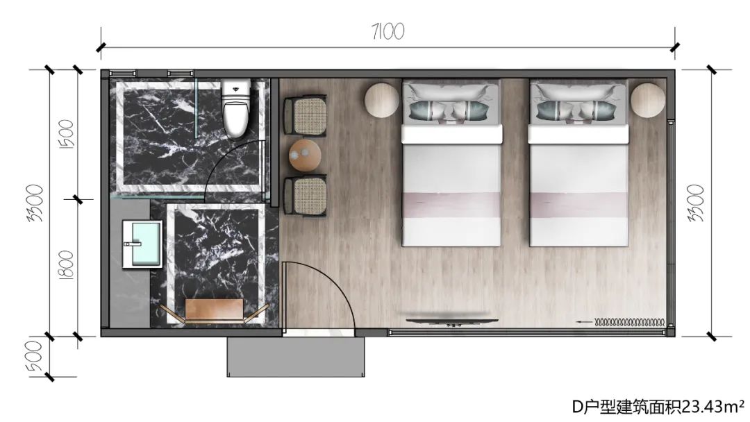 乡村度假小屋设计丨勾勾手设计网-31