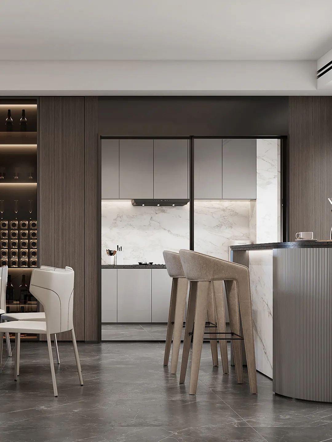 意式极简艺术生活融合设计丨中国长沙丨周笙笙建筑装饰设计-28