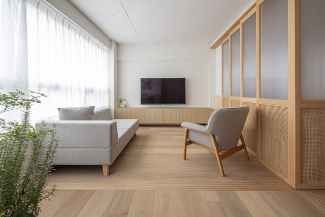 築50年のビンテージマンションリノベ丨日本京都丨蟻川建築設計事務所（蟻川佑太,村田奈津子）-19