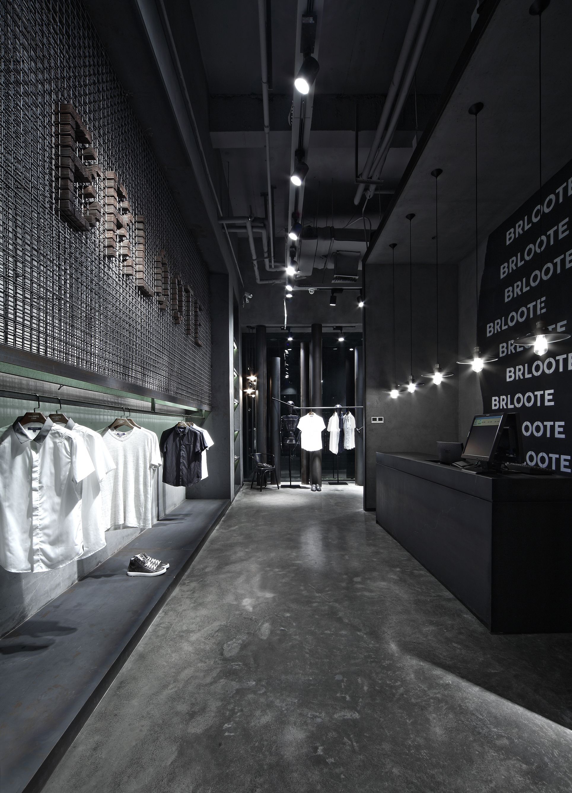 轻奢风男装店装修-7