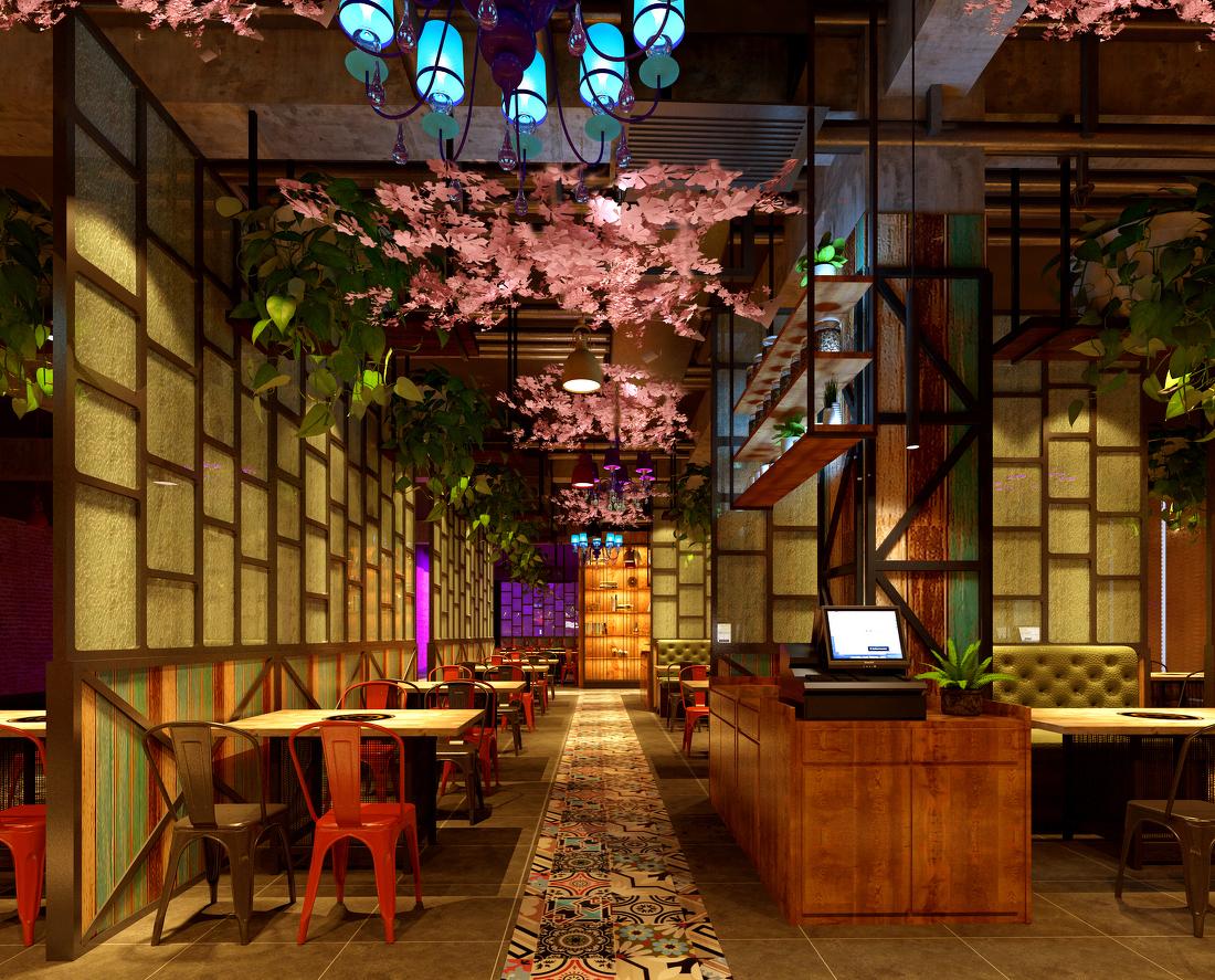 工业风音乐餐厅“时光餐吧”设计，展现独特魅力-10