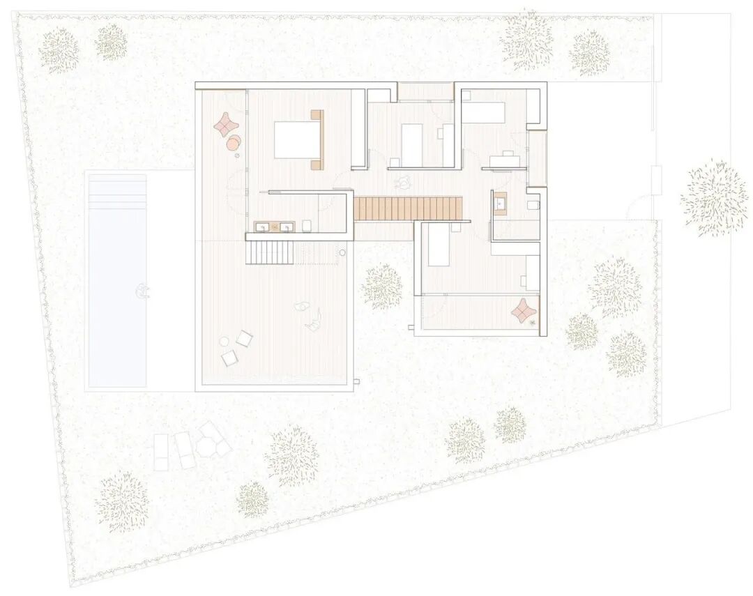 西班牙式松弛：278㎡白立方私藏阳光海岸-31
