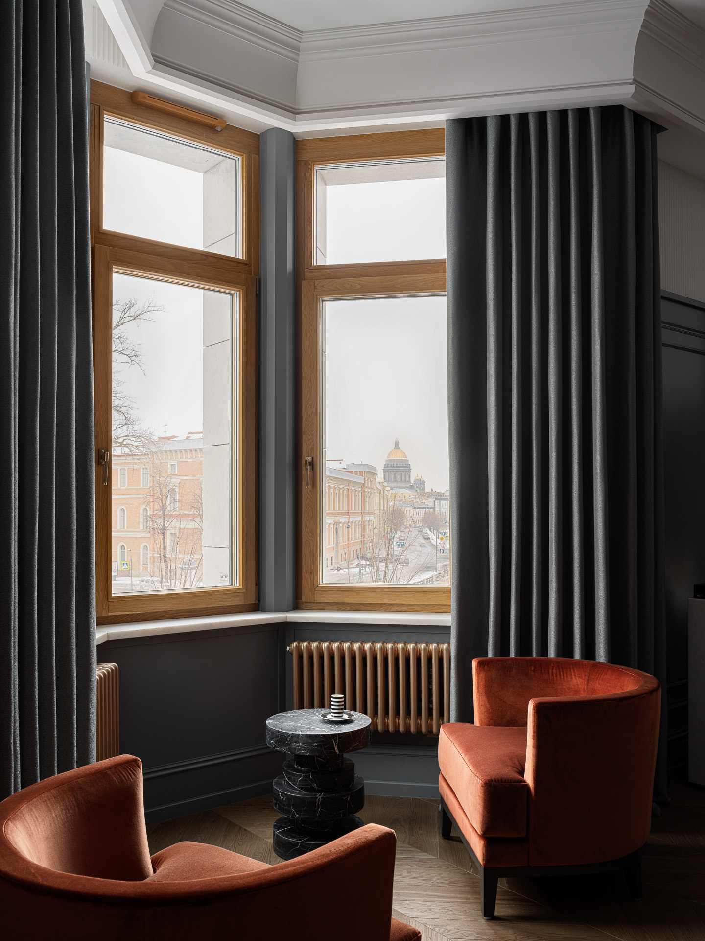 彼得堡市中心公寓室内设计丨安娜·祖耶娃-3