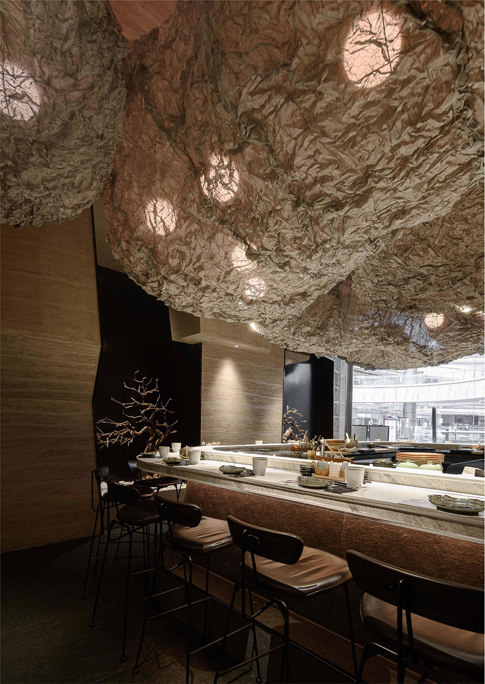 深圳石窟与云 Sushi Hanzo丨中国深圳丨合作舍建筑事务所-15