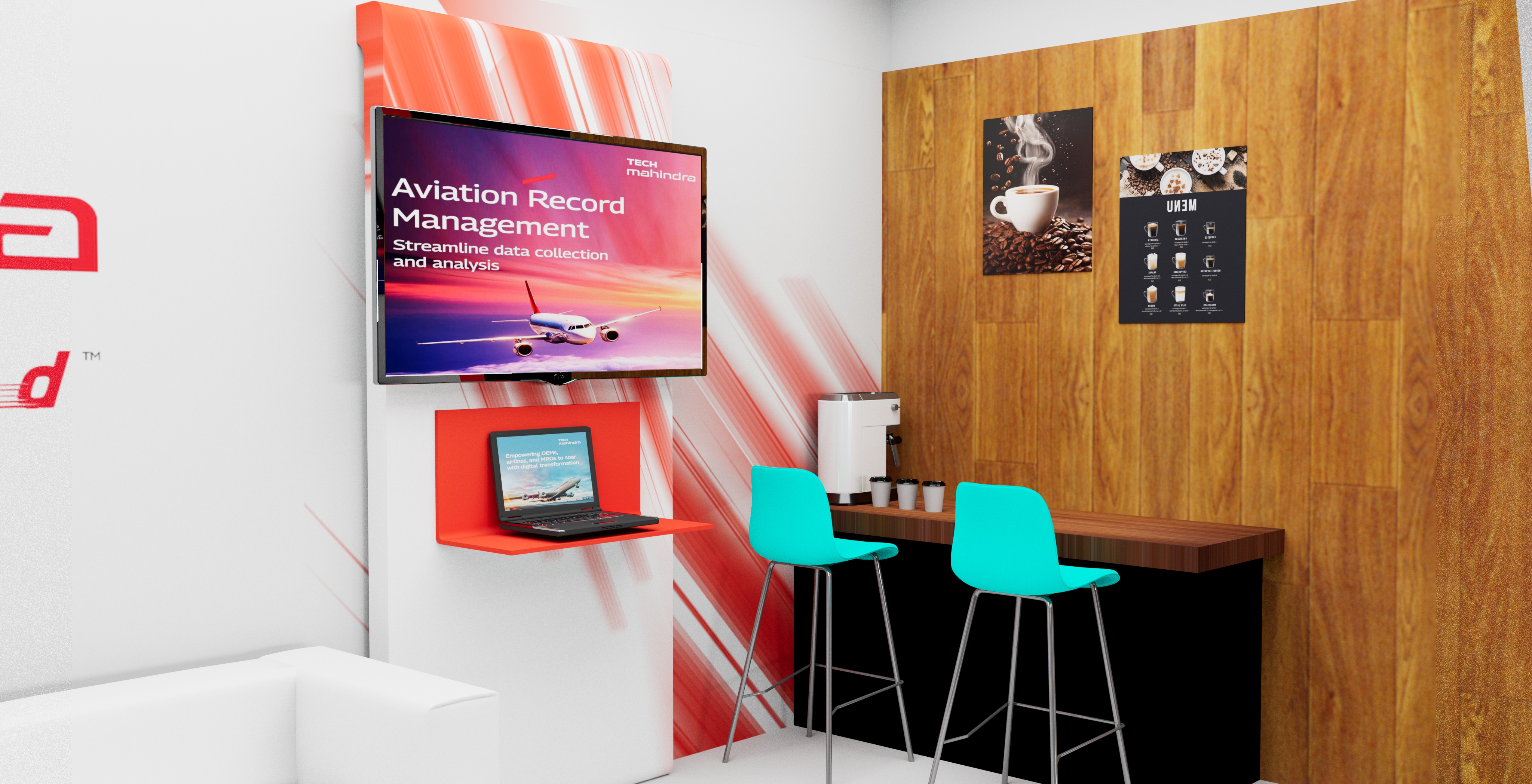 Tech Mahindra AIrplane stall 2025-4