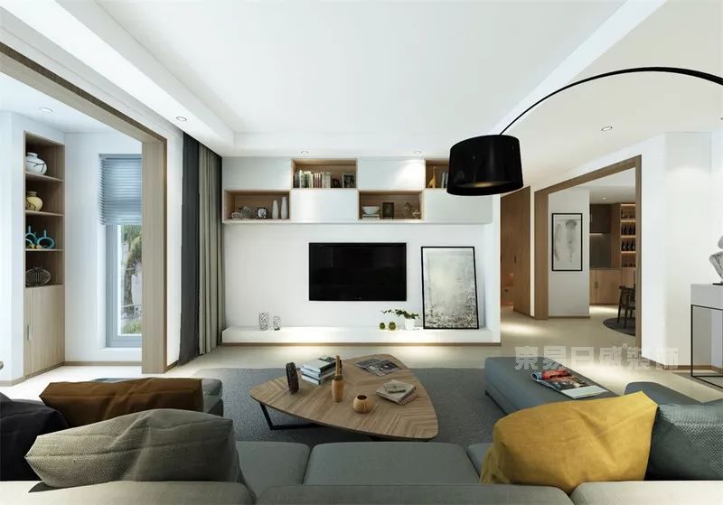 142㎡ 简约风原木色三居室，简单实用又通透大方-10