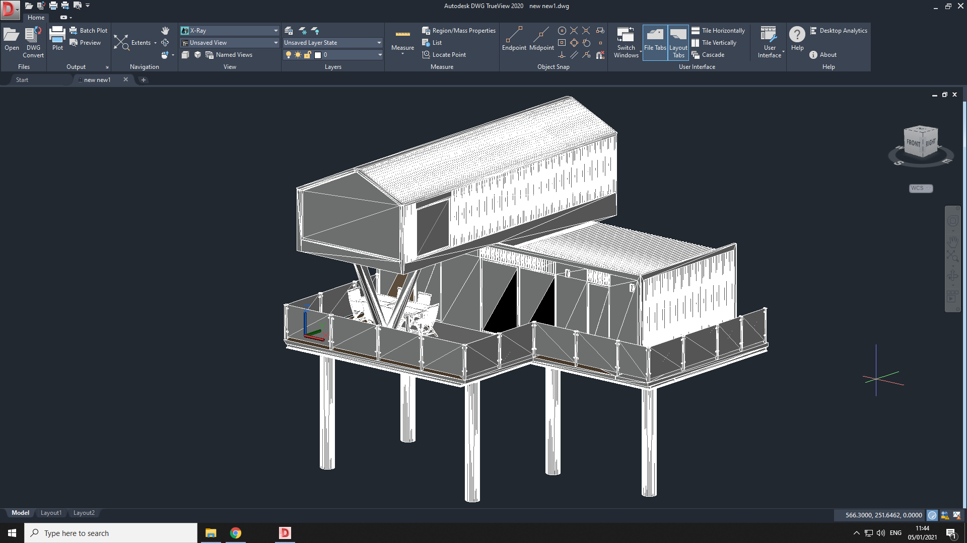 Combo K2 现代 2 层集装箱房-20