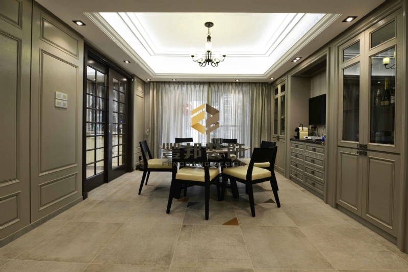 轻奢灰谐——汕头市尚海阳光雅居丨汕头豐邦装饰-3