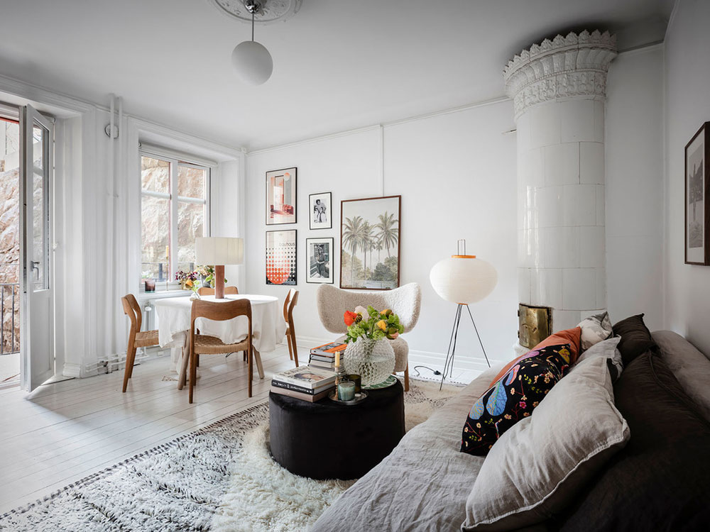 瑞典 39 平米精致一居室公寓设计-10