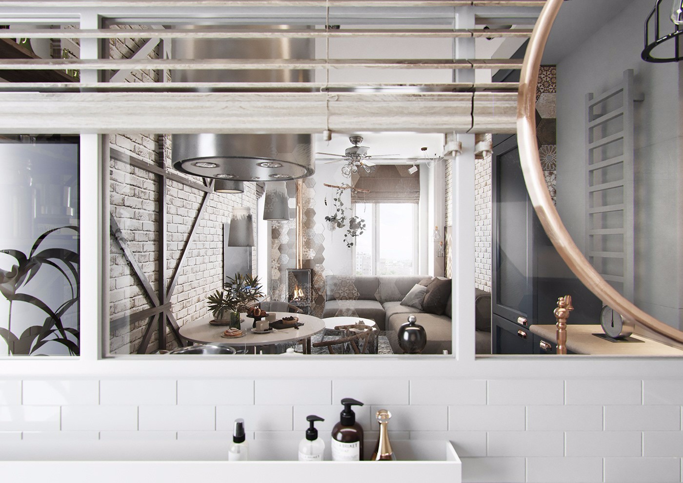 乌克兰基辅北欧风联排别墅设计-8