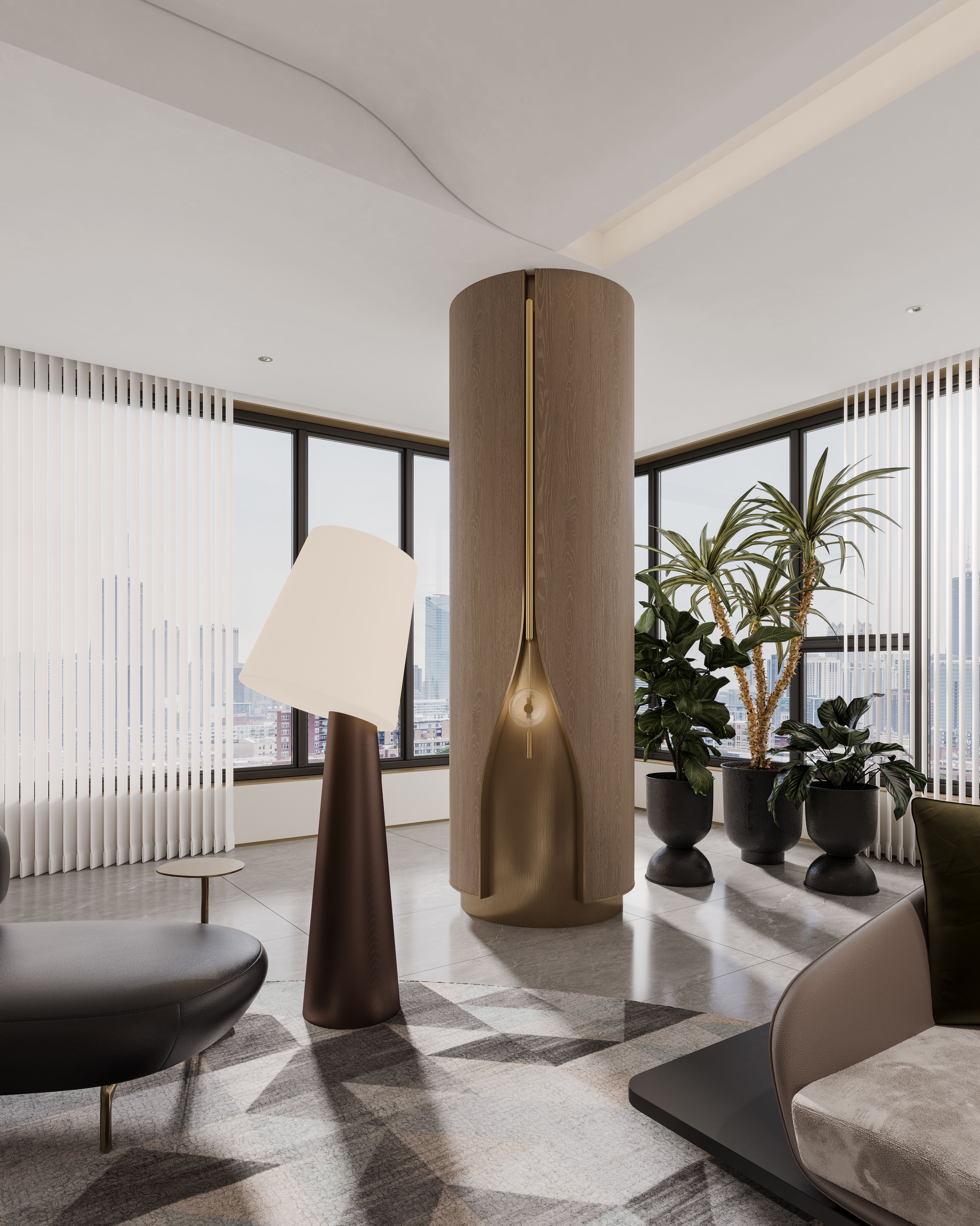 极致的现代大平层-4