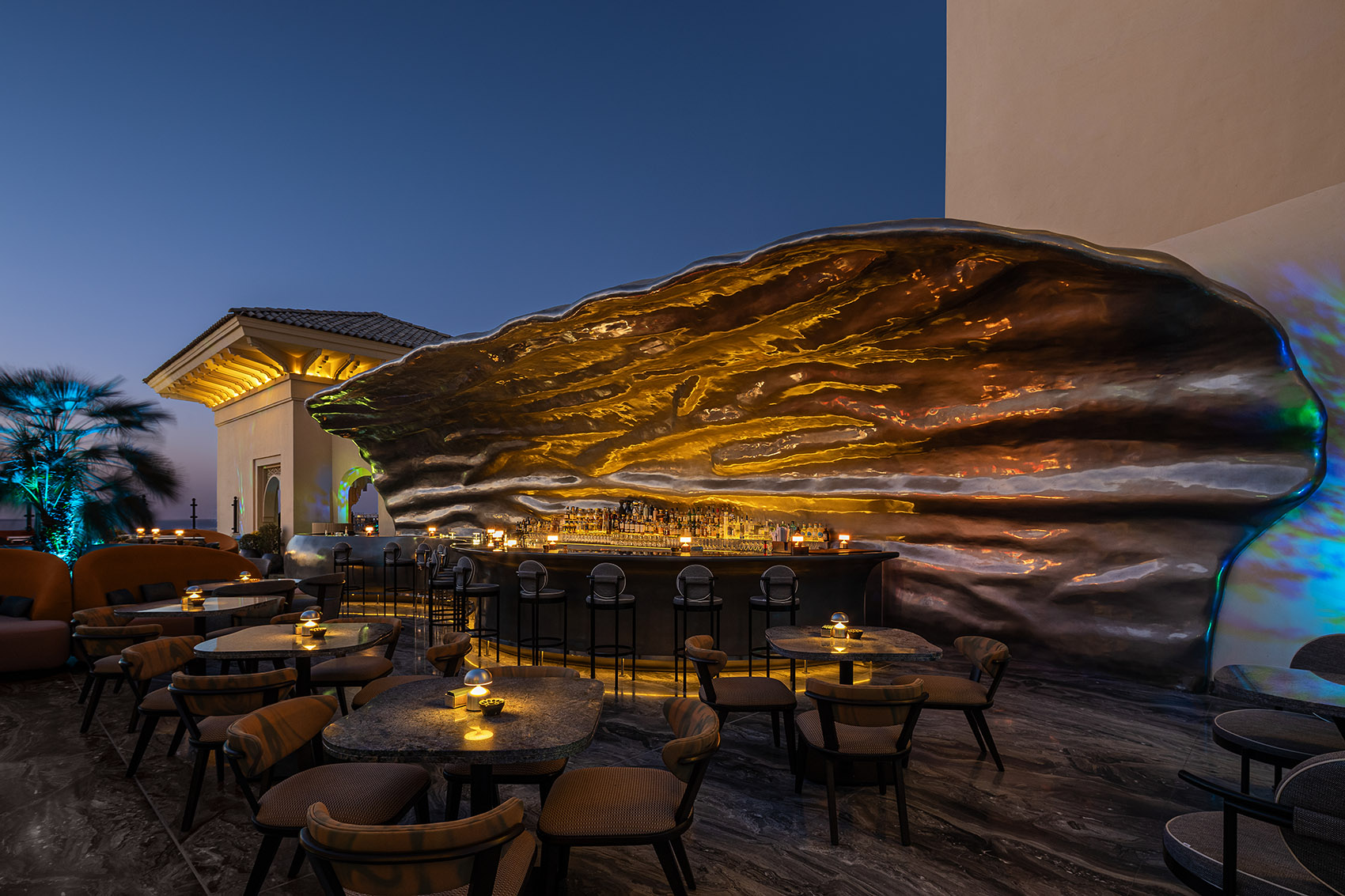 Jumeirah四季酒店屋顶酒吧丨阿联酋迪拜丨The Sundukovy Sisters (S+S) studio-25