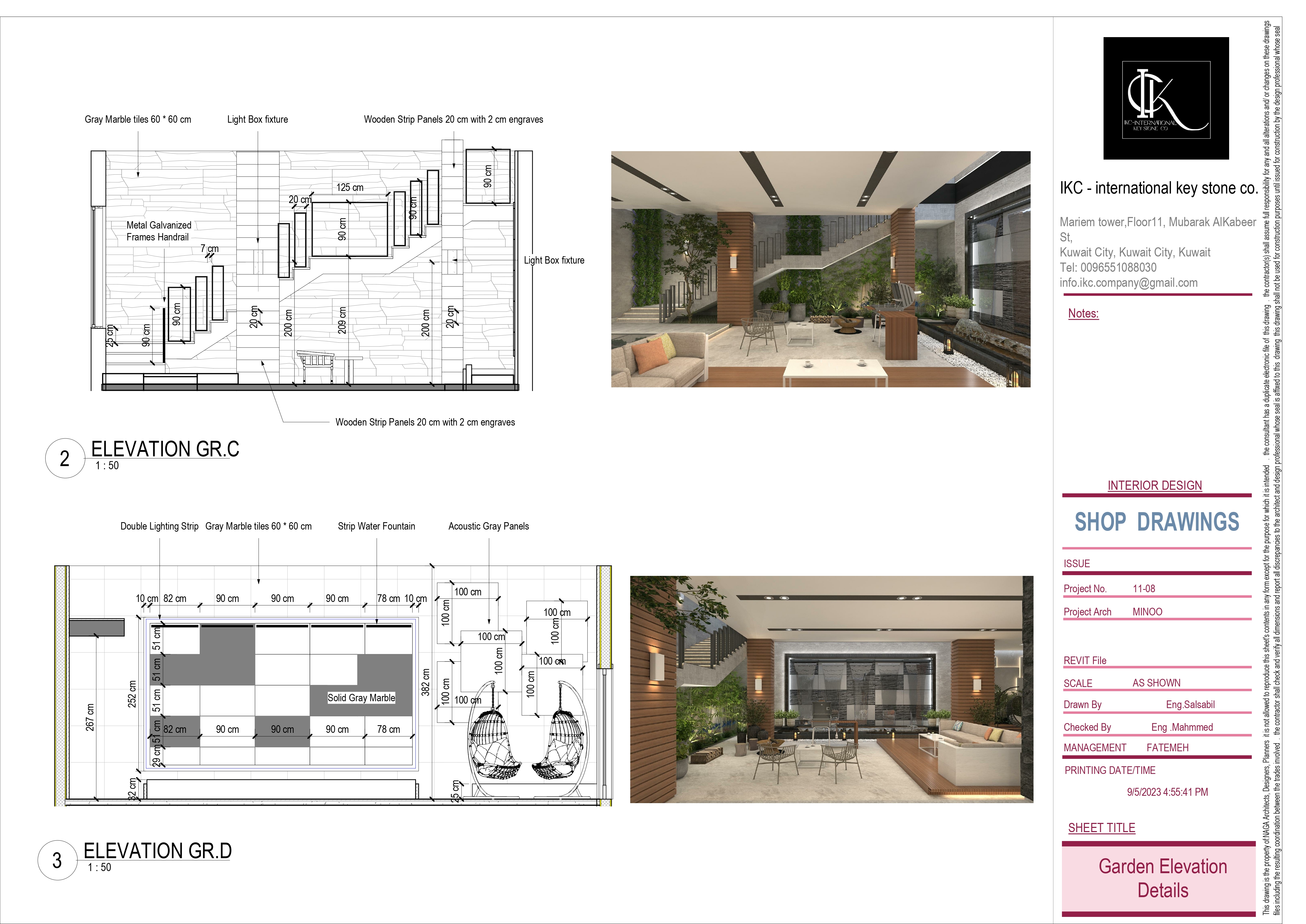 Shop Drawing Villa Garden-3